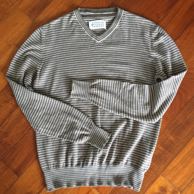 Maison Martin Margiela(マルタンマルジェラ)のお買得❗️マルジェラ⑩  定番ボーダーニット     メンズのトップス(ニット/セーター)の商品写真