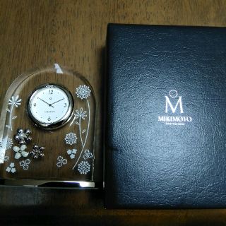 ミキモト(MIKIMOTO)の※新品未使用　MIKIMOTO 置時計(置時計)