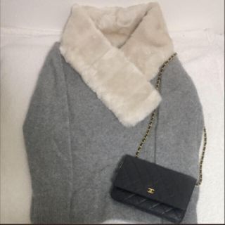 バーニーズニューヨーク(BARNEYS NEW YORK)の美品♡ LAUTREAMONT  ファーティペット♡(マフラー/ショール)