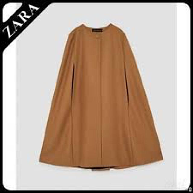 ZARA ポンチョコート