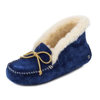 アグ(UGG)のUGG モカシン レディース ブルー(スリッポン/モカシン)