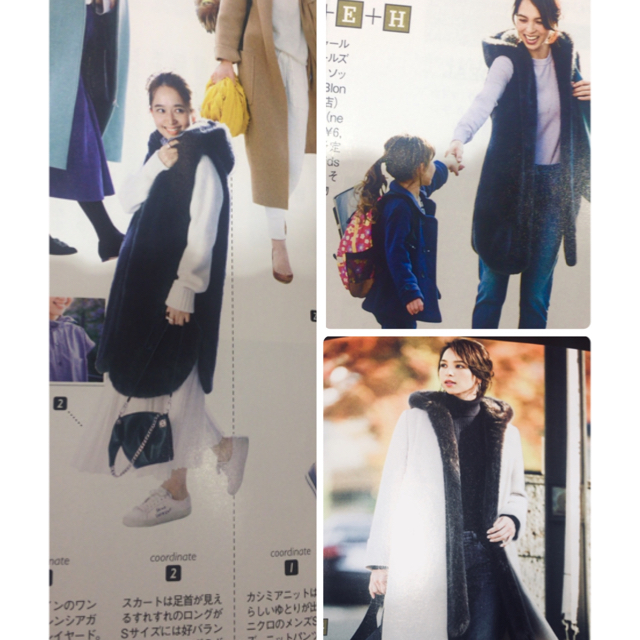 yori✴︎ヨリ✴︎ファーベスト✴︎ジレ✴︎新品✴︎雑誌多数掲載品