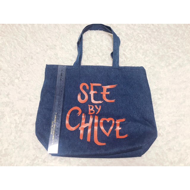 SEE BY CHLOE(シーバイクロエ)のひろこ様専用★【SEE BY CHLOE】デニム トート レディースのバッグ(トートバッグ)の商品写真