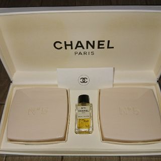 シャネル(CHANEL)の【CHANEL】No.5ソープ＆香水セット(ボディソープ/石鹸)