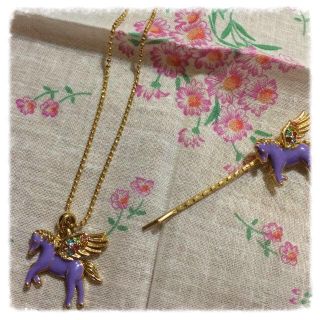 パラビオン(Par Avion)のペガサス♥︎アクセサリーセット(ネックレス)