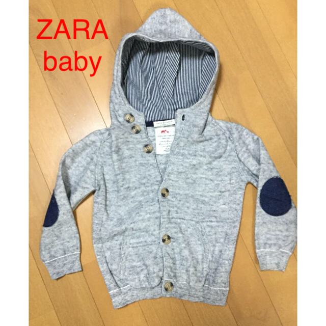 ZARA KIDS(ザラキッズ)のZARA baby boy ザラ ベビー ボーイ パーカー サイズ 86 キッズ/ベビー/マタニティのベビー服(~85cm)(カーディガン/ボレロ)の商品写真