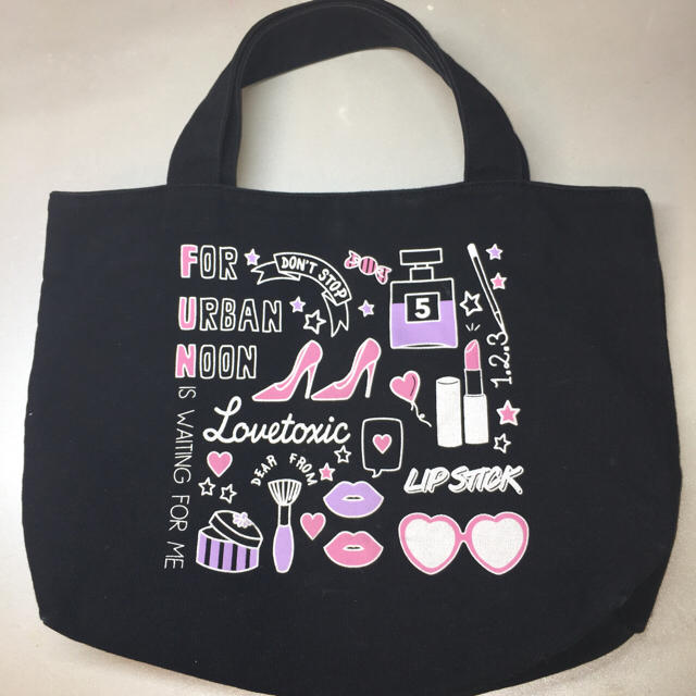 lovetoxic(ラブトキシック)のLove toxic  コスメミニトート  美品✨ レディースのバッグ(トートバッグ)の商品写真