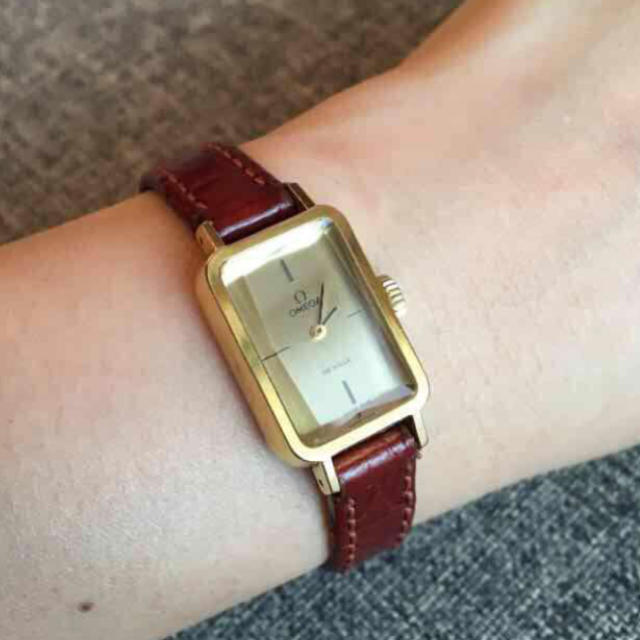 OMEGA(オメガ)のトゥーイ様専用 オメガヴィンテージ手巻き時計 レディースのファッション小物(腕時計)の商品写真