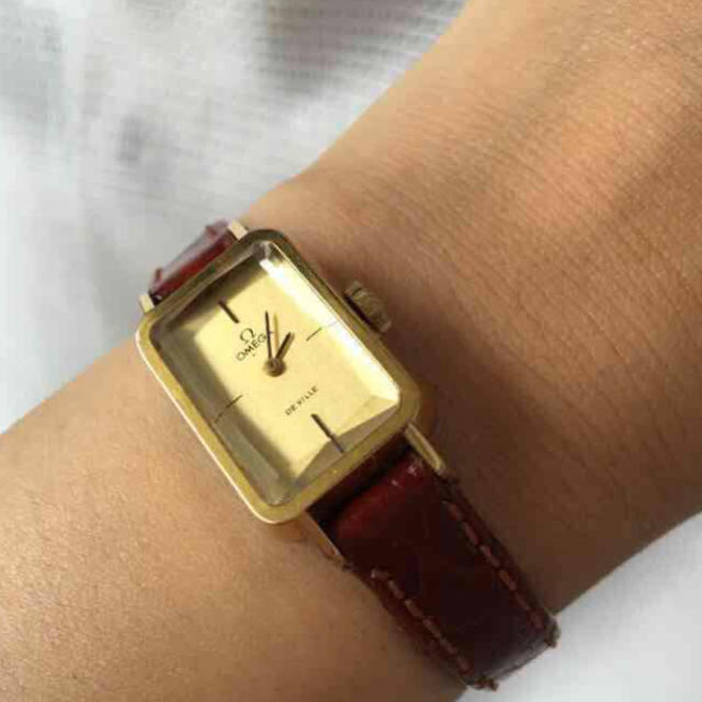 OMEGA(オメガ)のトゥーイ様専用 オメガヴィンテージ手巻き時計 レディースのファッション小物(腕時計)の商品写真