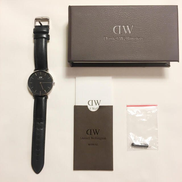 Daniel Wellington(ダニエルウェリントン)のダニエル・ウェリントン ★ Classic Black シルバー レディースのファッション小物(腕時計)の商品写真