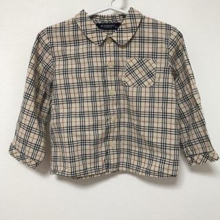 バーバリー(BURBERRY)のバーバリー キッズ チェックシャツ(ブラウス)