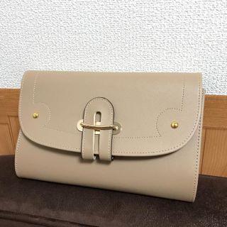 デュラス(DURAS)のDURAS新品タグ付チェーン付クラッチBAG(クラッチバッグ)