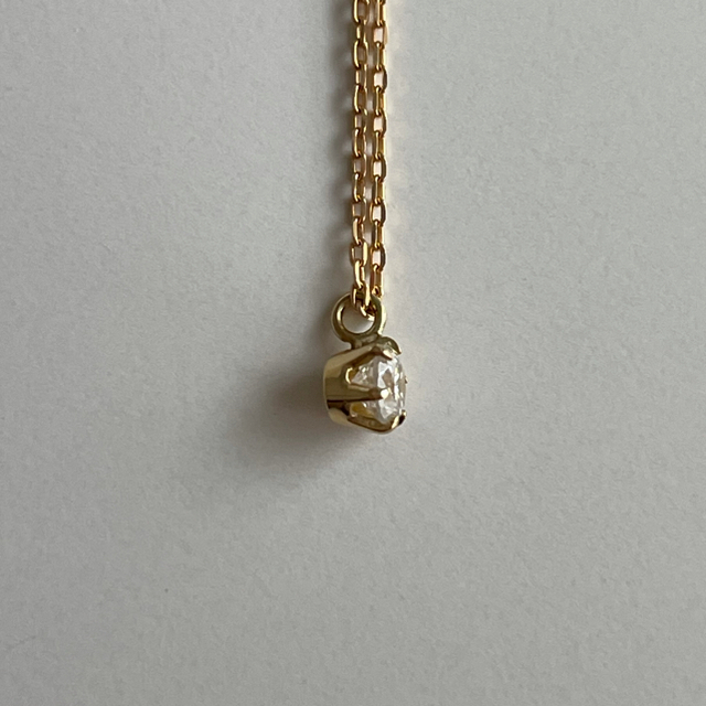 ダイヤモンドK18 ネックレス ネックレス