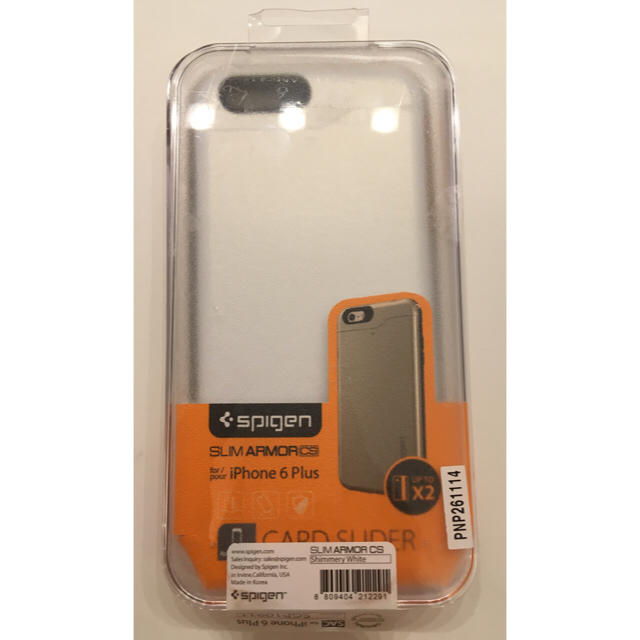 Spigen(シュピゲン)のspigen iPhone6Plus スマホ/家電/カメラのスマホアクセサリー(iPhoneケース)の商品写真