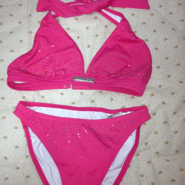 Pinky&Dianne(ピンキーアンドダイアン)のピンク♡ビキニ上下 レディースの水着/浴衣(水着)の商品写真