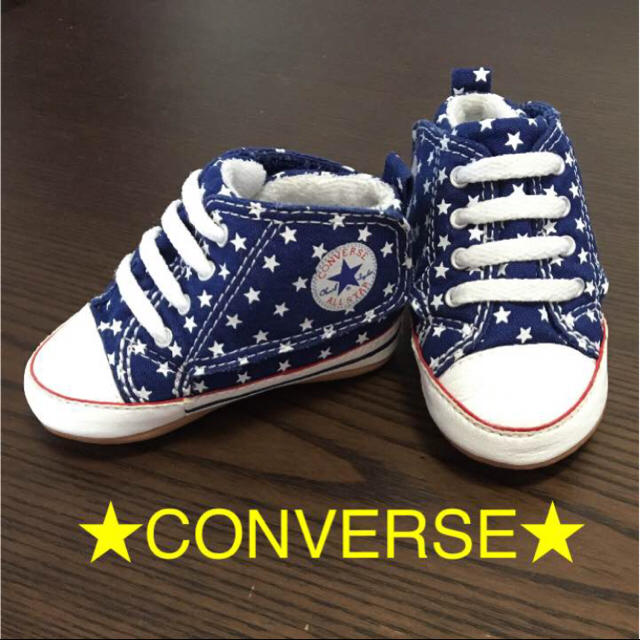 CONVERSE コンバース オールスター ベビー ファーストシューズの通販 by COCO's shop｜コンバースならラクマ