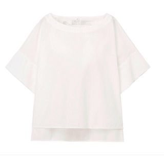 ムジルシリョウヒン(MUJI (無印良品))の無印良品 オーガニックコットン プルオーバーワイド XS-S (Tシャツ(半袖/袖なし))