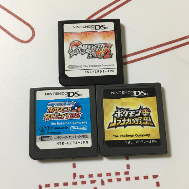 ニンテンドーDS(ニンテンドーDS)のポケットモンスターホワイト2専用様 エンタメ/ホビーのゲームソフト/ゲーム機本体(携帯用ゲームソフト)の商品写真