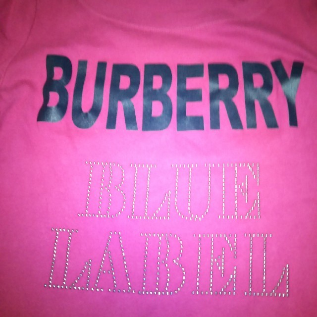 BURBERRY BLUE LABEL(バーバリーブルーレーベル)の大人気! バーバリー ブルーレーベル長袖Tシャツ レディースのトップス(Tシャツ(長袖/七分))の商品写真