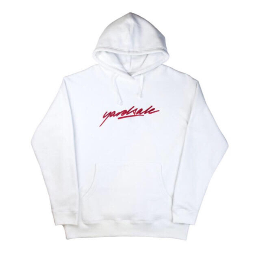 Supreme(シュプリーム)のyardsale White Script Hoody 【日本未発売】 メンズのトップス(パーカー)の商品写真