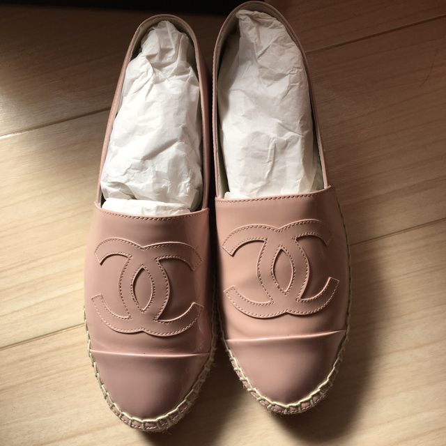 SALE/55%OFF】 CHANEL - お値下げシャネルエスパドリーユ38