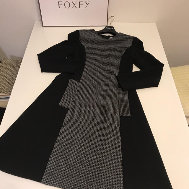 Foxey ご専用 美品 フォクシー 長袖 ワンピース 38の通販 By ドラえもん フォクシーならラクマ