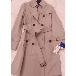 バーバリーブルーレーベル(BURBERRY BLUE LABEL)のブルーレーベル 新品保存カバー付 春秋 トレンチコート(トレンチコート)