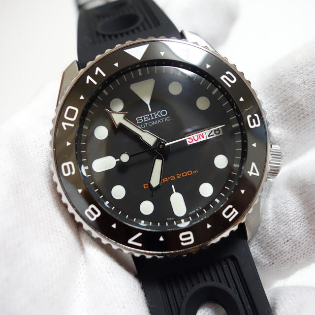 SEIKO Skx007 MOD カスタム ブラックボーイ