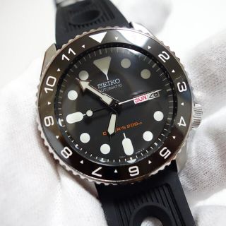 セイコー(SEIKO)のSEIKO セイコー カスタム ダイバーズ SKX007 ブラックボーイ MOD(腕時計(アナログ))