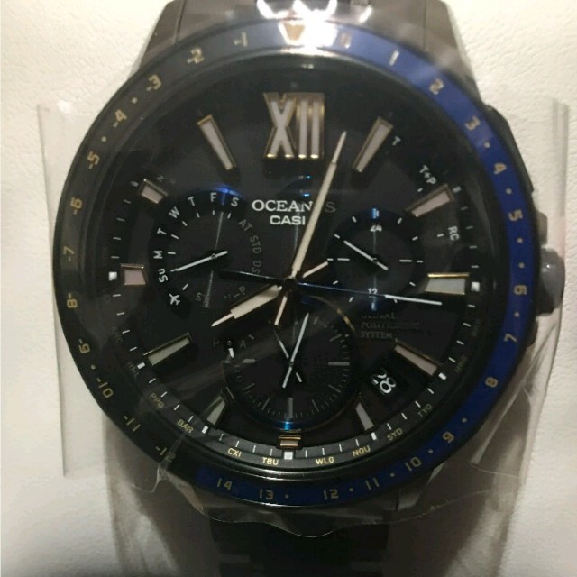 CASIO(カシオ)のcasio　OCEANUS　OCW-G1200D-1AJF　新品未使用 メンズの時計(腕時計(アナログ))の商品写真