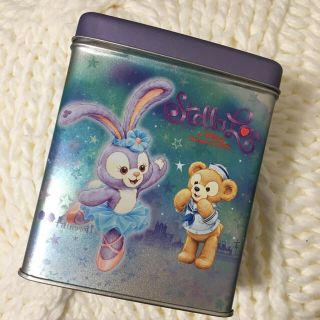 ディズニー(Disney)のダッフィーフレンド★【ディズニーお菓子の缶】(小物入れ)