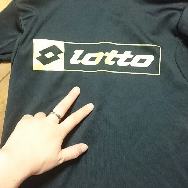 lotto(ロット)のNANA様専用です★Lotto 黒アンダー140センチ スポーツ/アウトドアのサッカー/フットサル(ウェア)の商品写真