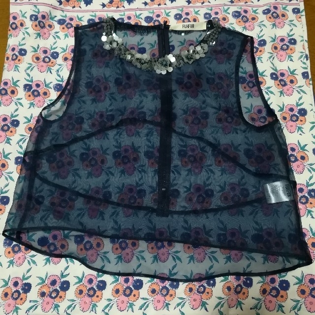 新品未使用タグ付き FURFUR ファーファー デコラティブ袖Tee ブラック 新座店 新品未使用タグ付き FURFUR ファーファー デコラティブ袖Tee ブラック Tシャツ/カットソー(半袖/袖なし)