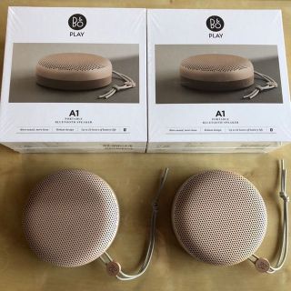 B&O beoplay A1      2点セット 〔サンドストーン〕(スピーカー)