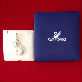 スワロフスキー(SWAROVSKI)のSWAROVSKI仔羊ペンダントトップ(ネックレス)