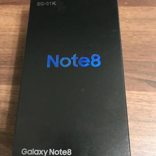 サムスン(SAMSUNG)の Galaxy note8 simフリー(スマートフォン本体)