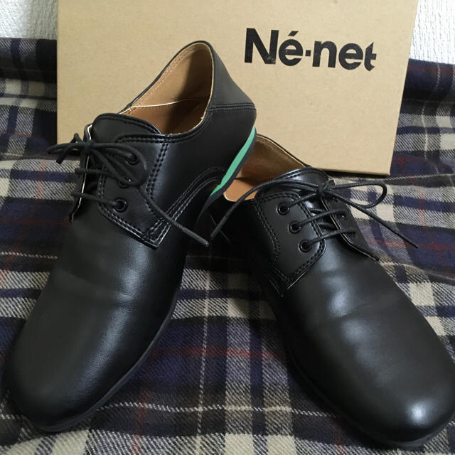 Ne-net(ネネット)のNe-net (S)スクエアシューズ レディースの靴/シューズ(ローファー/革靴)の商品写真