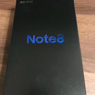 サムスン(SAMSUNG)のGalaxy note8 simフリー(スマートフォン本体)