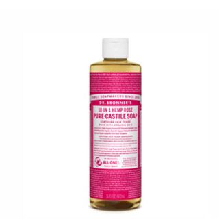 ドクターブロナー(Dr.Bronner)の Dr.ブロナー社 マジックソープ  ローズ  236ml(ボディソープ/石鹸)