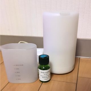 ムジルシリョウヒン(MUJI (無印良品))の❣️無印良品 アロマディフューザー アロマオイル付き❣️(アロマディフューザー)