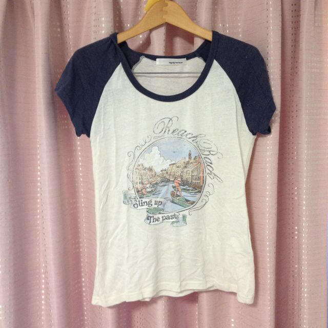 mysty woman(ミスティウーマン)のヴィンテージ風 Tシャツ レディースのトップス(Tシャツ(半袖/袖なし))の商品写真
