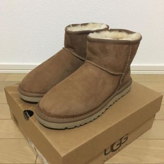 アグ(UGG)のUGG Classic mini chestnut US7(ブーツ)