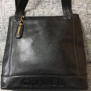 シャネル(CHANEL)の「夢shop様専用」CHANEL バック 黒(トートバッグ)