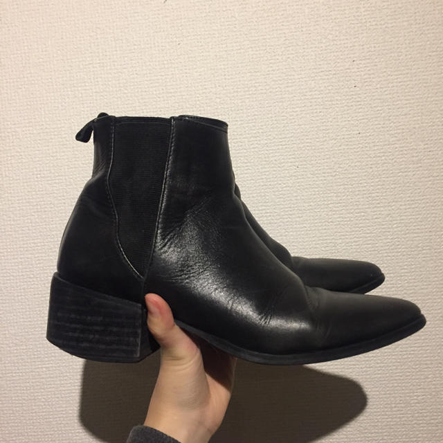 満点の ZARA - 36 サイドゴアブーツ 本革 ザラ ブーツ - covid19.ins.gov.mz