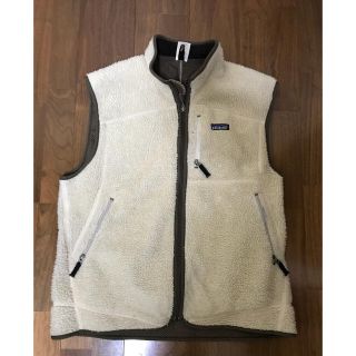 パタゴニア(patagonia)のパタゴニア patagonia retro pile 白  メンズ サイズL(ベスト)