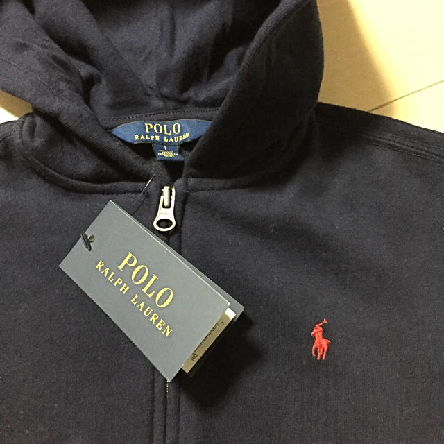 POLO RALPH LAUREN(ポロラルフローレン)の未使用★RALPH LAUREN パーカーsize130★送料無料 キッズ/ベビー/マタニティのキッズ服男の子用(90cm~)(ジャケット/上着)の商品写真