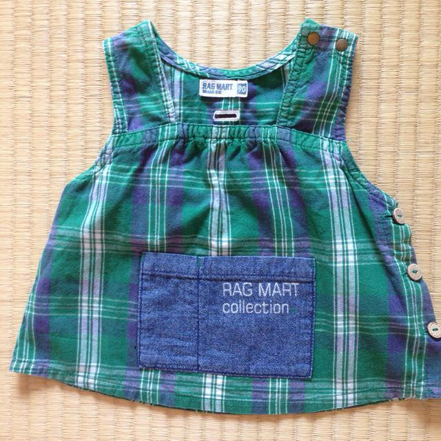 RAG MART(ラグマート)のRAG MART＊チュニック•ベスト キッズ/ベビー/マタニティのキッズ服女の子用(90cm~)(その他)の商品写真