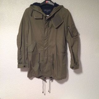 コムデギャルソン(COMME des GARCONS)のComme des Garçons Homme モッズコート カーキ チェック(モッズコート)