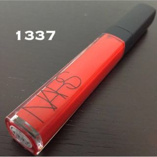 ナーズ(NARS)の半額以下♡未使用NARSブライトオレンジレッド赤ラージャーザンライフリップグロス(その他)