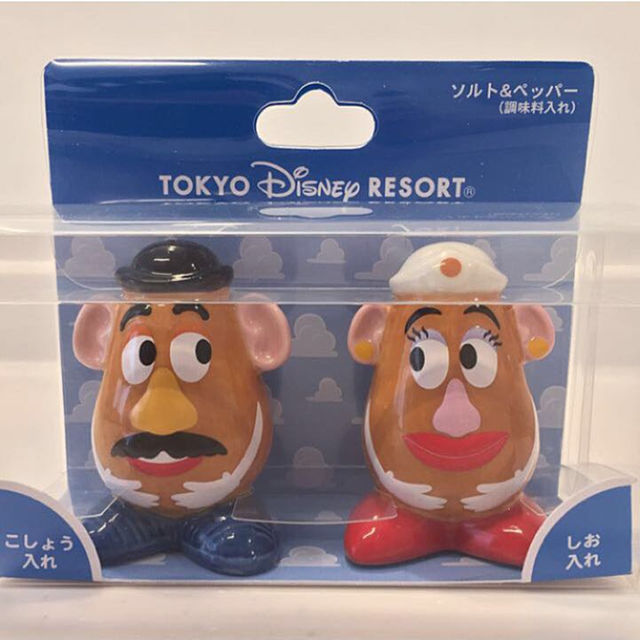 新品❤️東京ディズニーリゾートTDR限定ミスター・ポテトヘッド♡ソルト＆ペッパー インテリア/住まい/日用品のキッチン/食器(調理道具/製菓道具)の商品写真